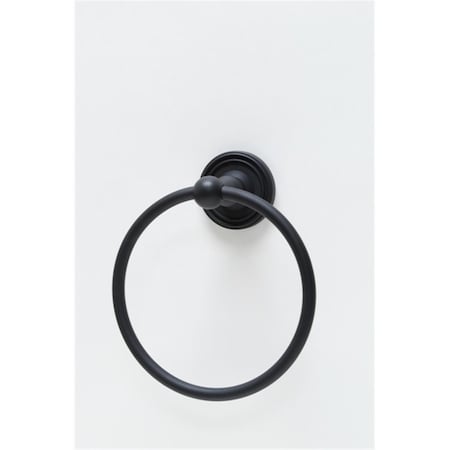 Residential Essentials Towel Ring- Black 2286BK